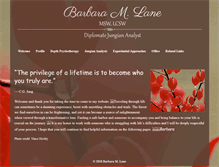 Tablet Screenshot of barbaramlane.com